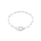 Menottes Dinh Van Pave Paperclip R12 Bracelet - 1